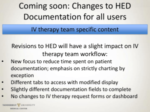 IVT Team HED Documentation Changes 9.11
