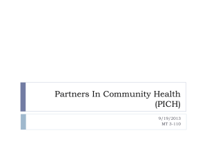 File - Partners in Community Health