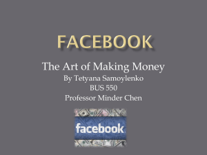 How Facebook Makes Money