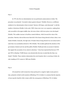 Citation page and Paragraphs for research ethics