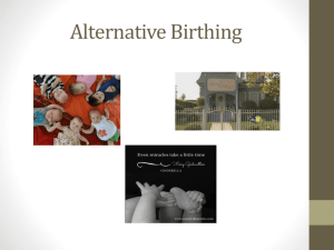 Alternative Birthing