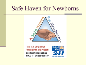 2010 Community Safe Havens - Mother & Child Health Coalition