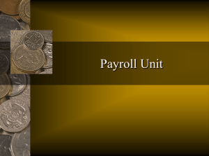 Payroll Unit - Barren County Schools