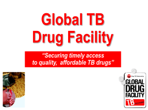 Global TB Drug Facility