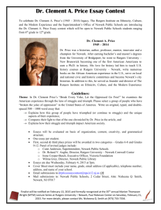 Clem Price Essay Contest Flyer_Updated 1-15-15