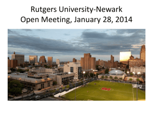 view presentation - Rutgers-Newark