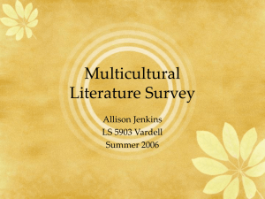 Multicultural Literature Survey
