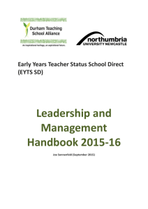 Click Here to a copy of the EYTS Leadership