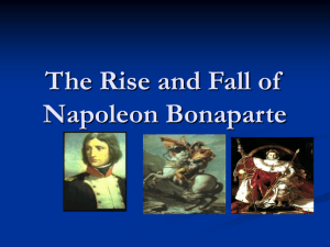 The Rise and Fall of Napoleon Bonaparte Background