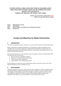 Media Orchestration Use Cases