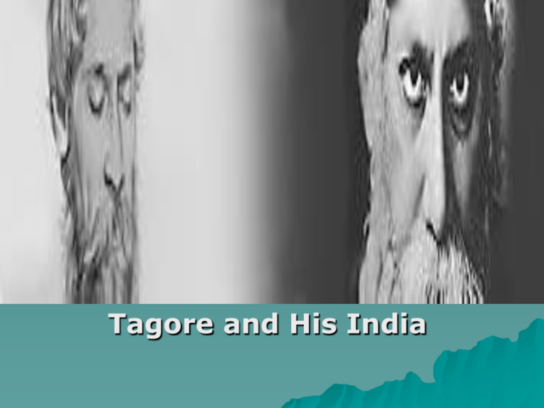 rabindranath tagore biography ppt