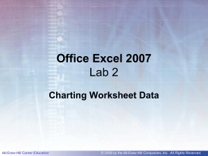 Office Excel 2007 Lab 2
