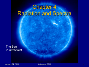 Chapter 5 Radiation and Spectra - High Energy Physics at Wayne