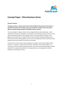 Concept Paper: China Business Series