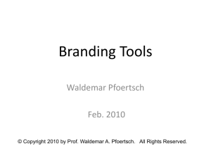 Branding Tools