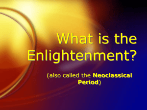 What is the Enlightenment?