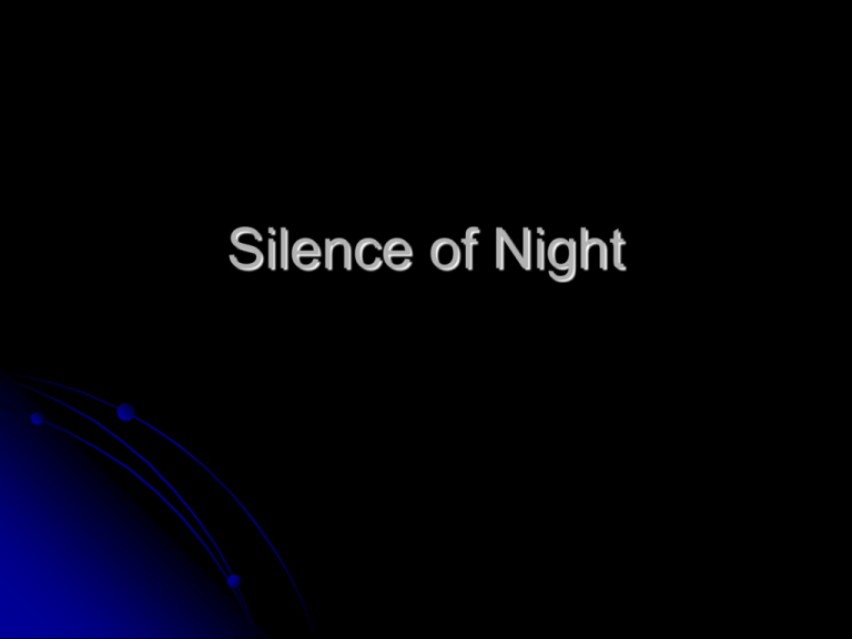 Silence Of Night