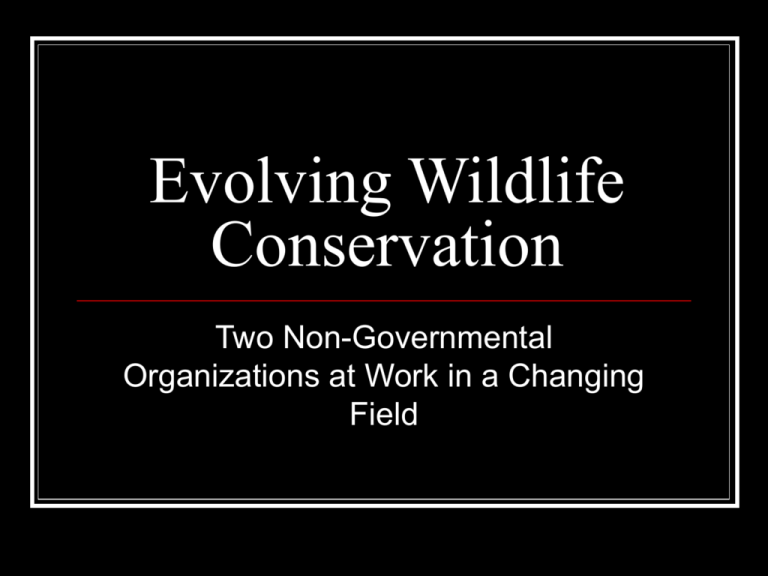 evolving-to-wildlife-conservation