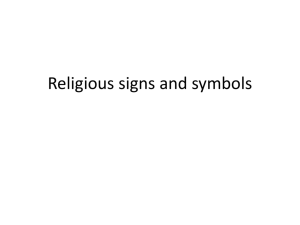 Religious signs and symbols