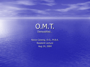 OMT Powerpoint