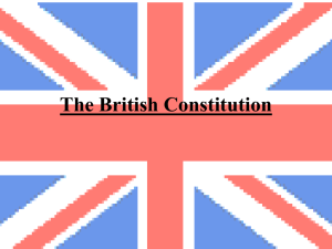 L6 The British Constitution