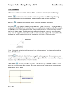 LESSON 2 COMP 9 CAD Precision Input