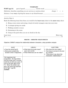 Class Materials - Uncommon Schools