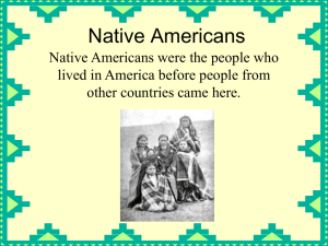 Native Americans - Beacon Learning Center