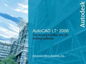 autocad-lt-2006 - The CAD Productivity Specialists