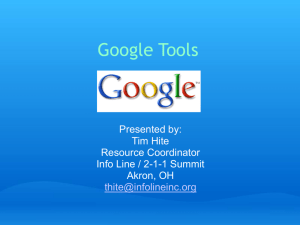 Google Tools