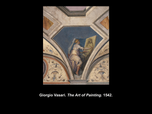 Giorgio Vasari. The Art of Painting. 1542. Artemisia Gentileschi. Self
