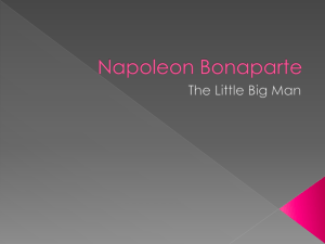 Napoleon Bonaparte - Winston Knoll Collegiate