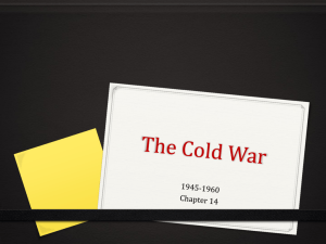 Ch. 14 (Cold War)