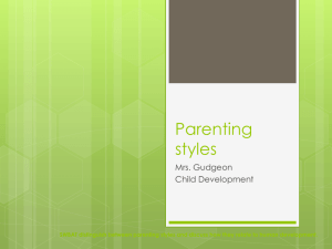 Parenting stylesupdate2012