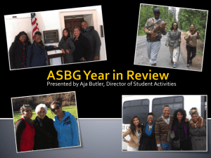 ASBG Year in Review