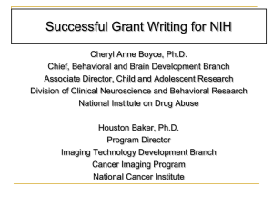 Successful Grant Writing