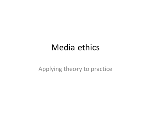 Media ethics