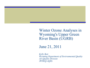 BottWY_Winter Ozone Analysis in UGRB