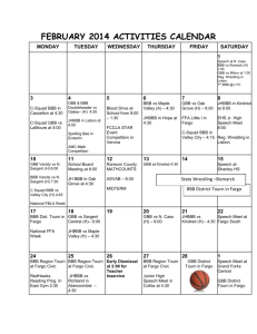 february 2014 activities calendar