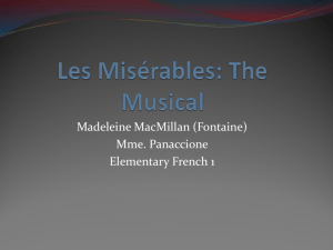 Les Misérables: The Musical