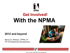 Get Involved with NPMA