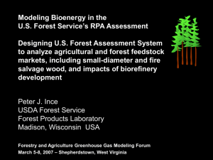 USFPM/GFPM - Forestry and Agriculture Greenhouse Gas Modeling