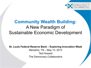 Community Wealth Building - Federal Reserve Bank of St. Louis
