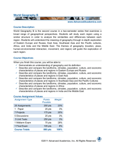 World Geography B