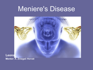 meniers disease