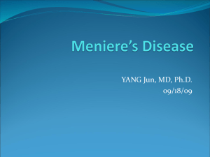 Treatment Controversies in Meniere's Disease
