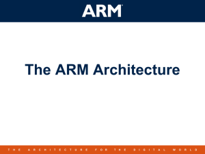 The ARM Architecture