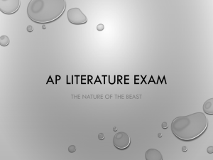 AP Literature Exam