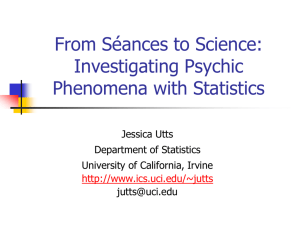 From Seances to Science: Investigating Psychic Phenomena with