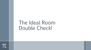 The Ideal Room – FAQ's